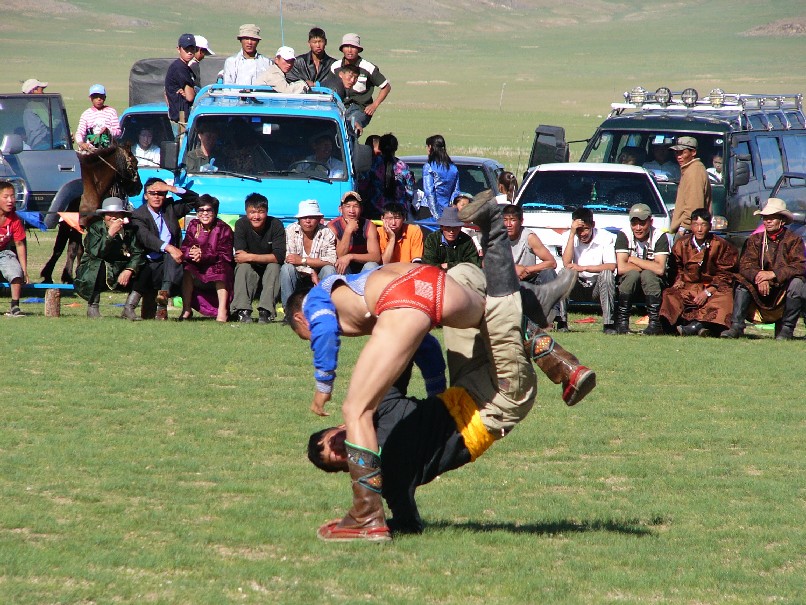 lutte mongole